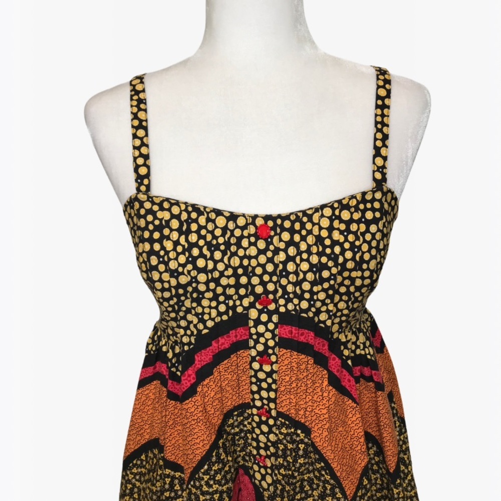 Anna Sui Rare Horses Print Mini Dress - 4/6 - Picture 4 of 13